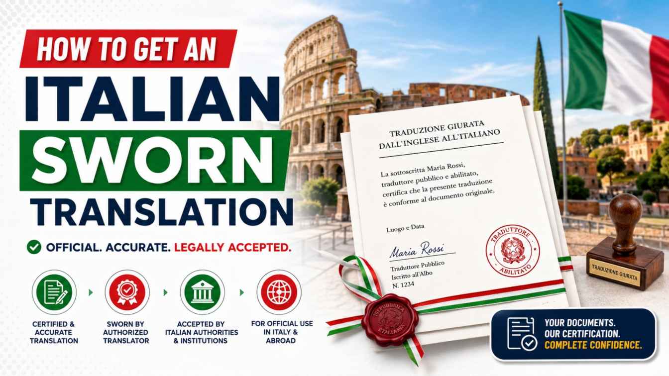 How to Get an Italian Sworn Translation: Step-by-Step Guide for 2026